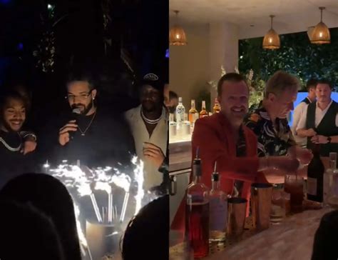 Drake celebrates 37th birthday with ‘Breaking Bad’ stars Bryan Cranston and Aaron Paul in Miami bash